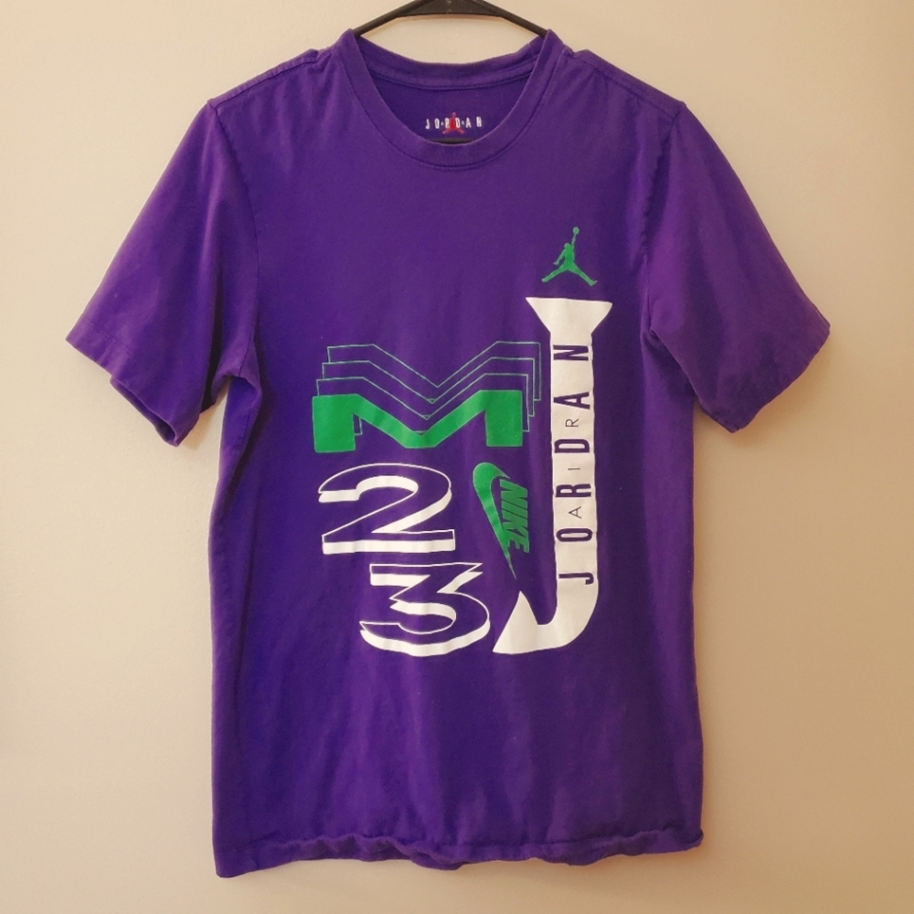 Air Jordan Nike - Purple MJ 23 tee